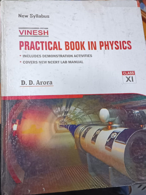Practical Book in Physics | D. D. Arora | Vinesh | Physics | D. D. Arora