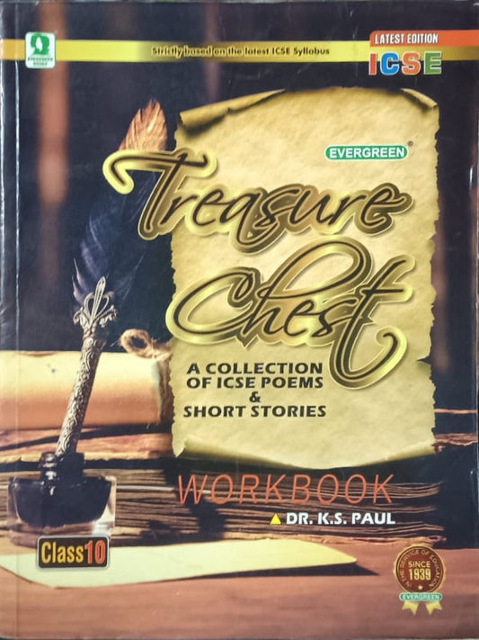 Treasure Chest | ICSE English | Latest Edition | Dr. K.S. Paul | Evergreen | ICSE English | Dr. K.S. Paul | Latest Edition