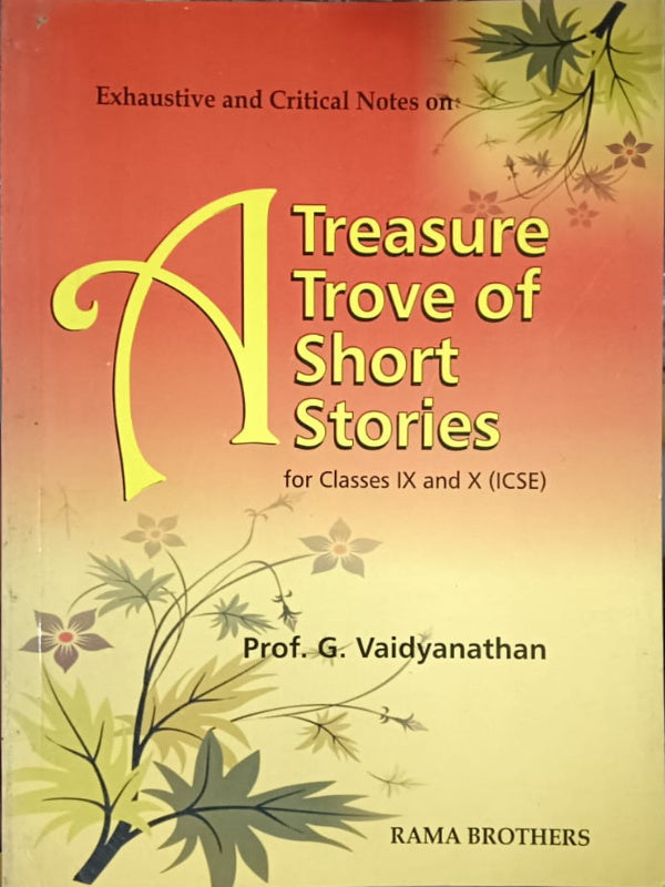 A Treasure Trove of Short Stories | Prof. G. Vaidyanathan | Rama Brothers | Short Stories | Prof. G. Vaidyanathan