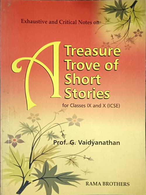A Treasure Trove of Short Stories | Prof. G. Vaidyanathan | Rama Brothers | Short Stories | Prof. G. Vaidyanathan