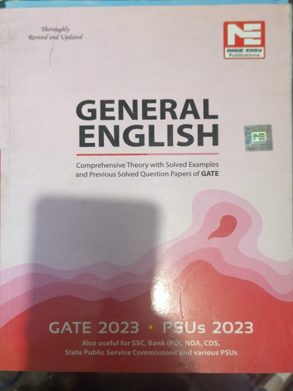 GENERAL ENGLISH | Made Easy Publications | General English