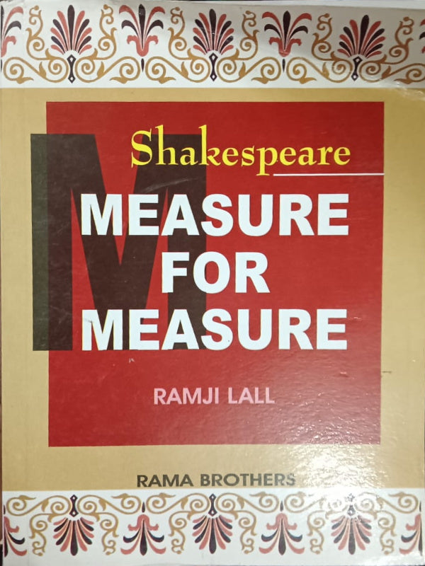 Shakespeare Measure for Measure | Ramji Lall | Rama Brothers | Ramji Lall