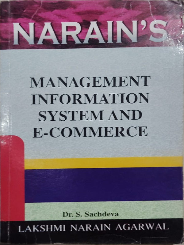MANAGEMENT INFORMATION SYSTEM AND E-COMMERCE