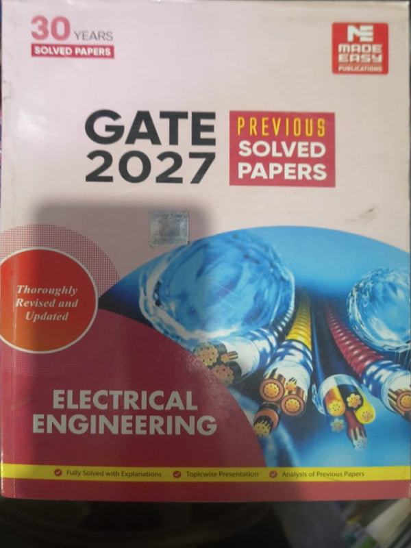 GATE 2027 Previous Solved Papers: Electrical Engineering | Made Easy Publications | Electrical Engineering