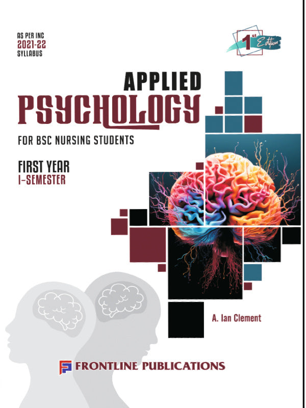Applied Psychology | 1st Edition | A. Ian Clement | Frontline Publications | Applied Psychology | A. Ian Clement | 1st Edition