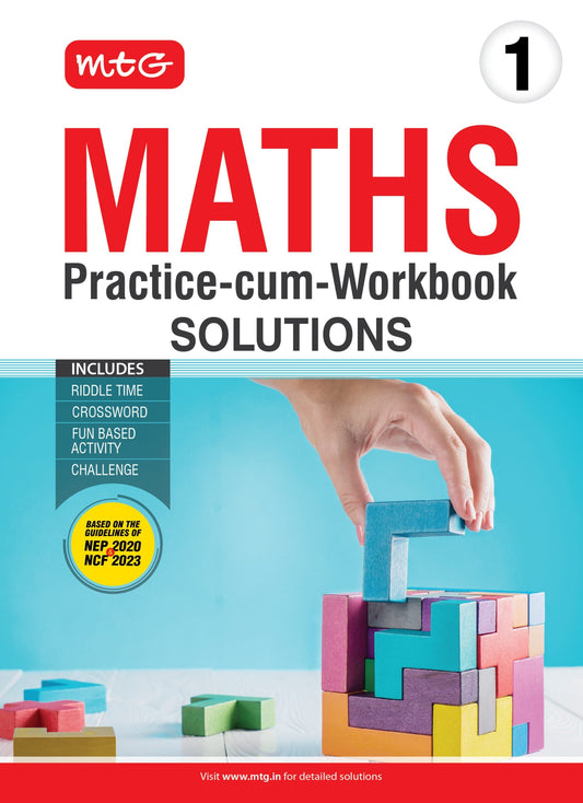 Class 1 Maths Practice-cum-Workbook Solution,Publisher: MTG Learning Media Pvt Ltd