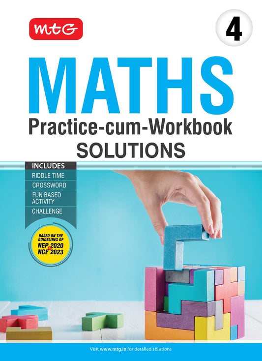 Class 4 Maths Practice-cum-Workbook Solution, Publisher: MTG Learning Media Pvt Ltd