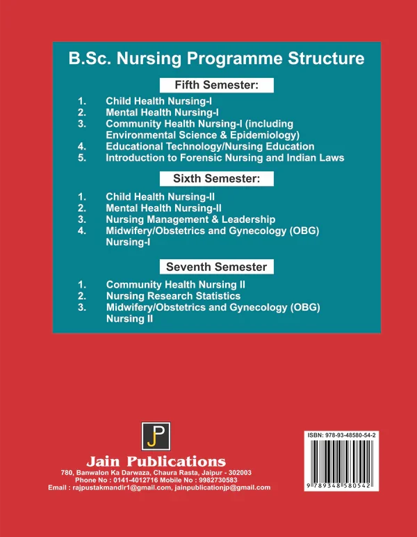 PRACTICAL RECORD BOOK OF COMMUNITY HEALTH NURSING - II By  Prof. Rajesh Joshi Dr. D.D. Patidar, Publisher: JainPublications