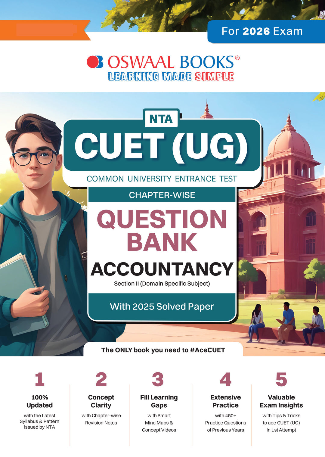 NTA CUET (UG) Chapter-wise Question Bank Accountancy For 2026 Exam