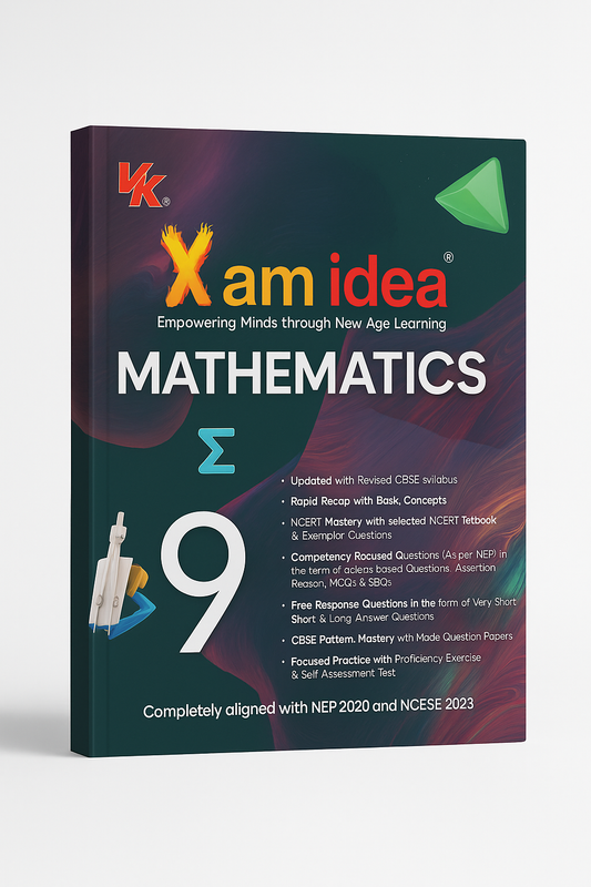 Xam idea Mathematics Class 9 Book | CBSE Board | Chapterwise Question Bank | Based on Revised CBSE Syllabus | NCERT Questions Included | 2024-25 Exam
