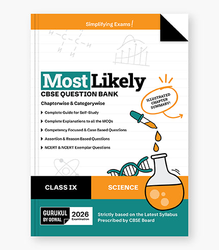 Science Most Likely Question Bank
CBSE Class 9 for Exam 2026||Oswal gurukul
