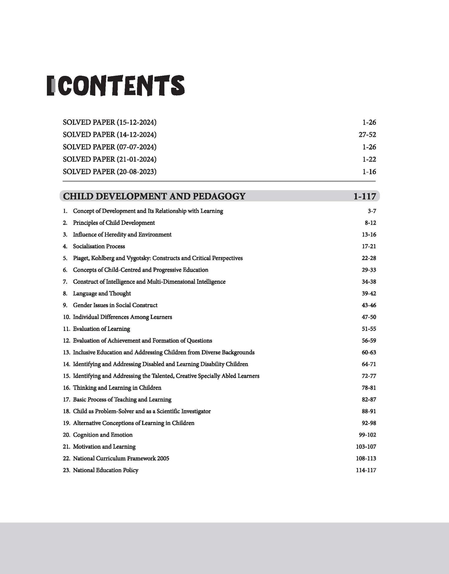 CTET 2025 Math & Science Class VI-VIII (Paper -2) | Study Guide | English Medium