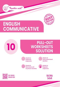 Together with CBSE Question Bank Class 10 English Communicative POW Solutions 2025-26 | Chapter-wise Study Material as per latest Syllabus