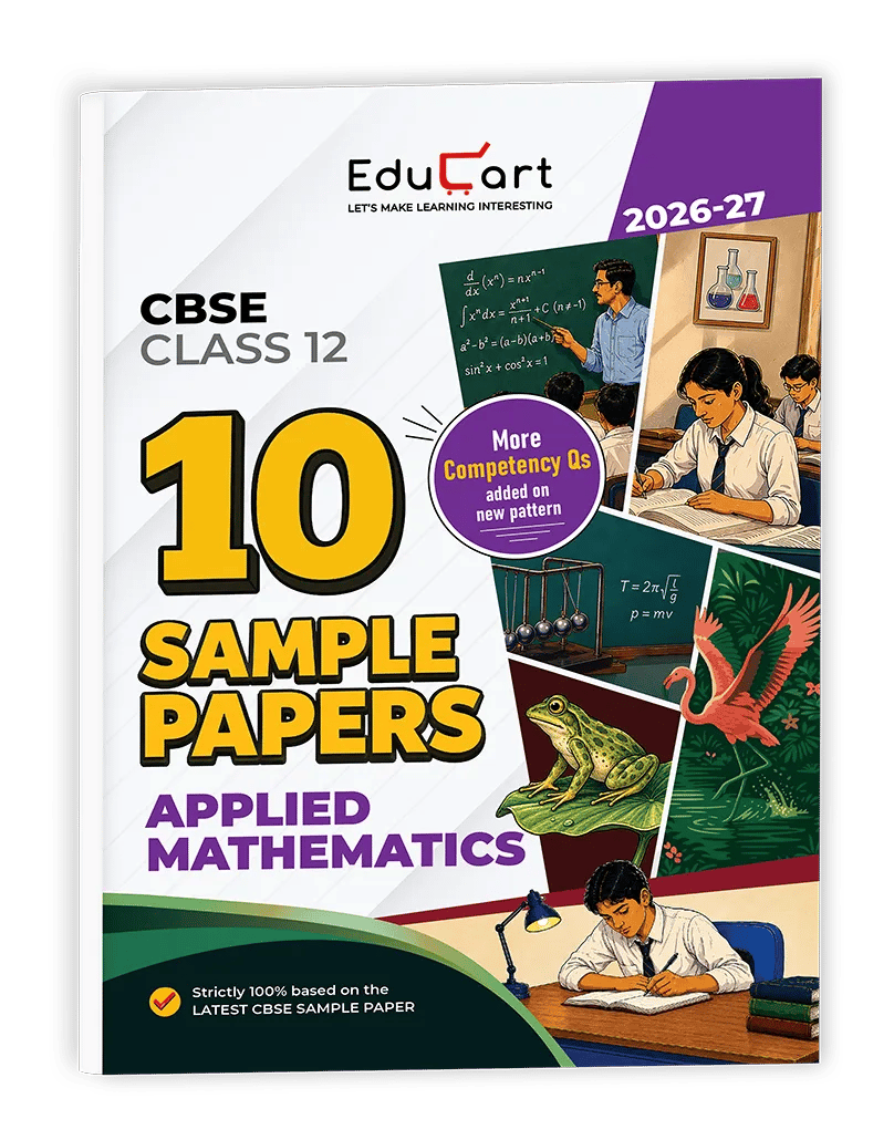 Educart CBSE Class 12 10 Sample Papers Applied Mathematics 2026-27