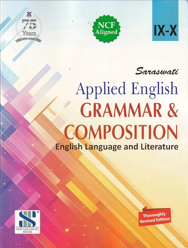 Dr. Madan Mohan Sharma
Saraswati Applied English Grammar and Composition Class 9 and 10 Revised 2026 Edition (CBSE)