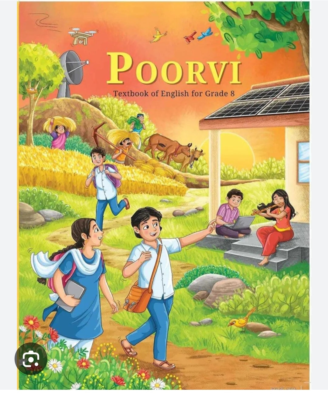 Poorvi - Textbook of English for Grade 8(NCERT)