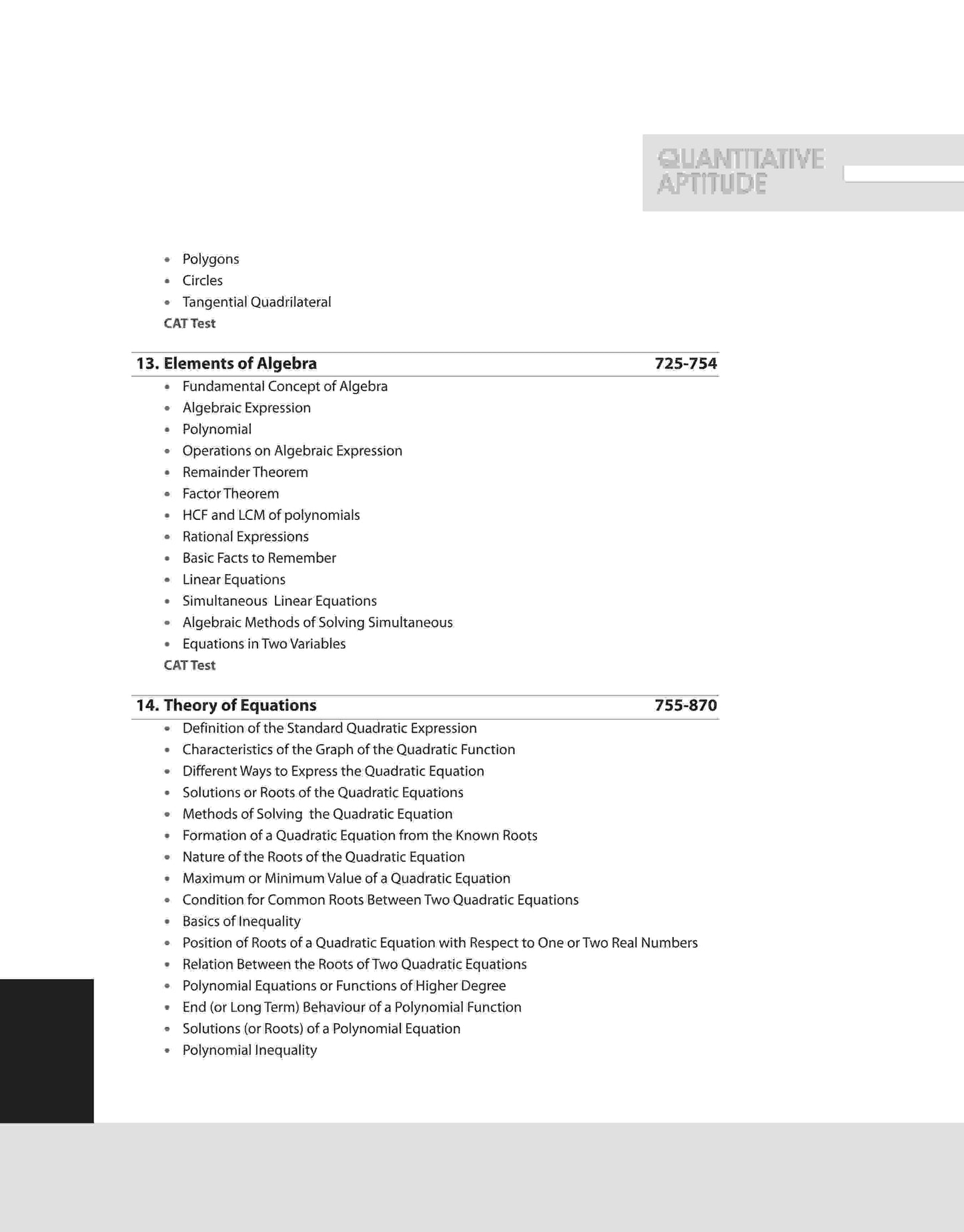 Quantitative Aptitude Quantum CAT Also useful for XAT, CMAT, CSAT, SSC & Bank PO