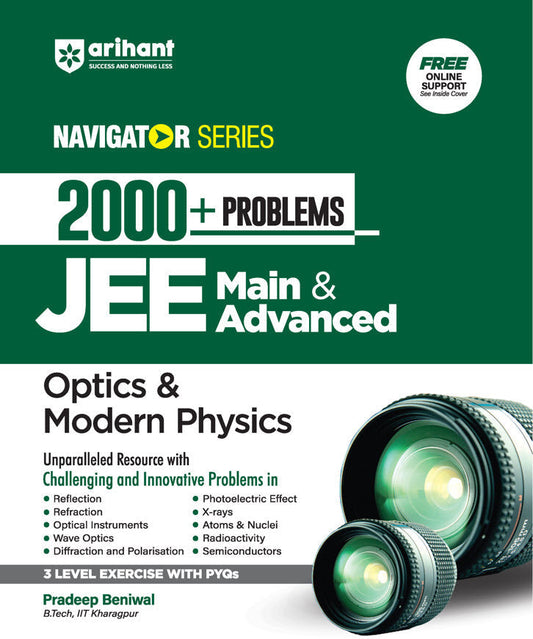 JEE NAVIGATOR 2000+ Problems Optics & Modern Physics for JEE Main & Advanced 2026