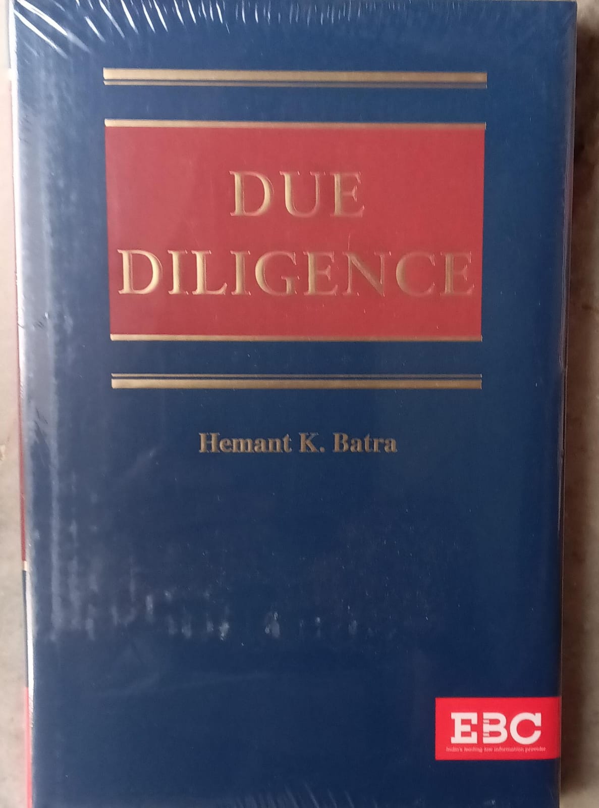 Due Diligence - Hemant K. Batra - EBC(Laws and Legal)