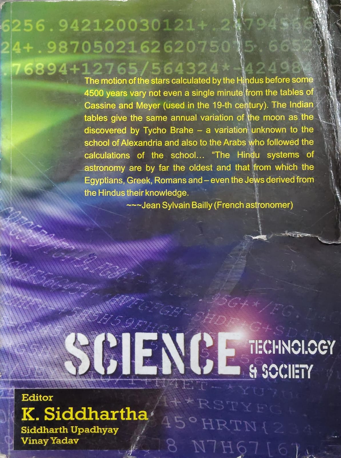 Science Technology & Society - K. Siddhartha, Siddharth Upadhyay & Vinay Yadav