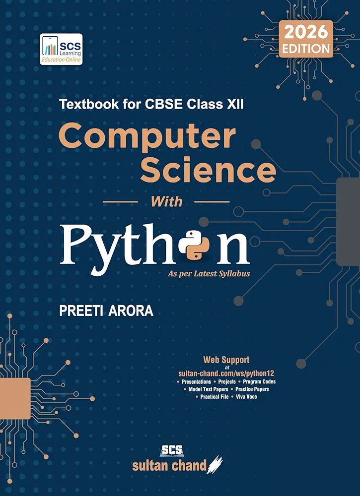 Preeti Arora Computer Science with Python (2026-27 Session): Textbook ...
