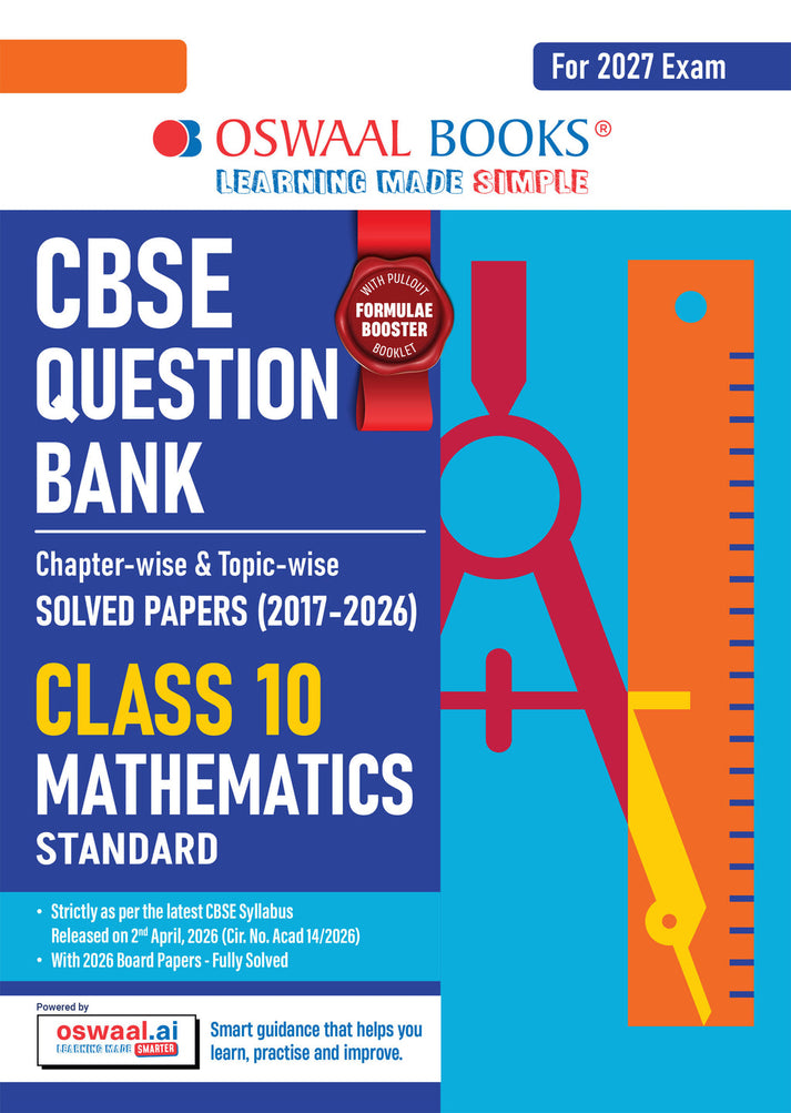 CBSE Class 10 Mathematics (Standard) Question Bank | Chapter & Topic-w ...