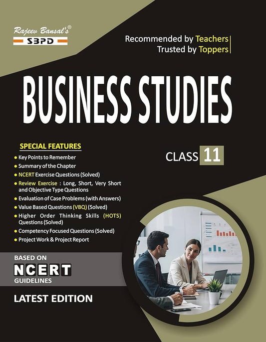 NCERT Business Studies Class 11/ SBPD PUBLICATION/ JAC BOARD