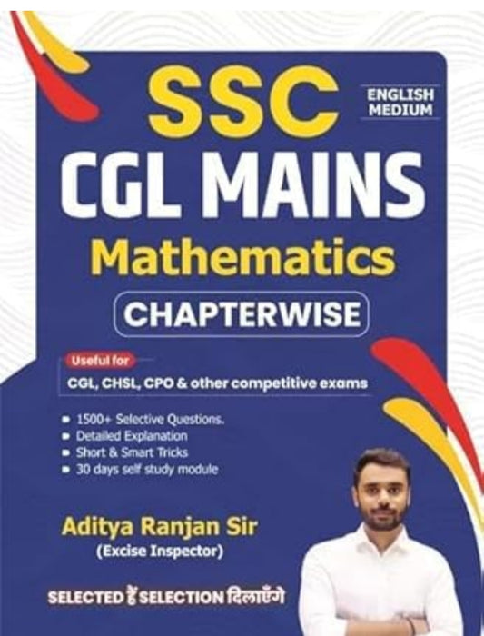 SSC CGL MAINS MATHEMATICS BY ADITYA RANJAN SIR || CHAPTER - WISE || 1500+ BEST QUESTIONS || ENGLISH MEDIUM