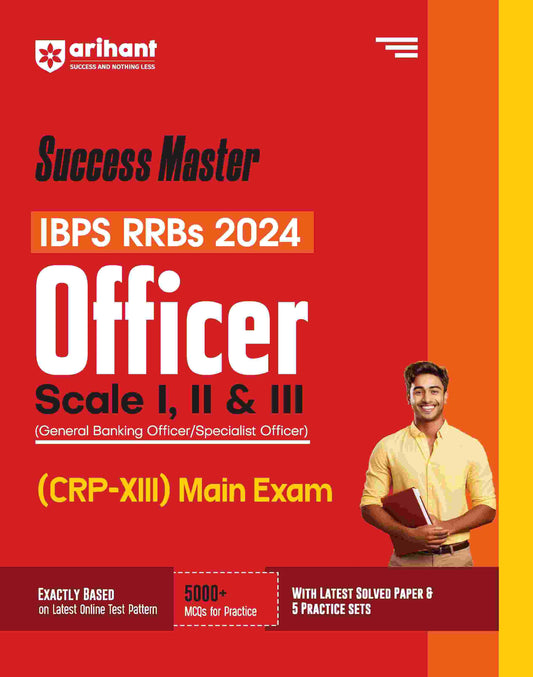 Success Master IBPS RRBs 2024 Officer Scale I, II va III | (CRP-XIII) Main Exam | English Medium