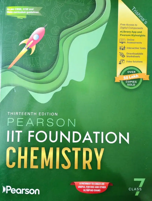 Pearson IIT Foundation Chemistry (Thirteenth Edition) for Class 7