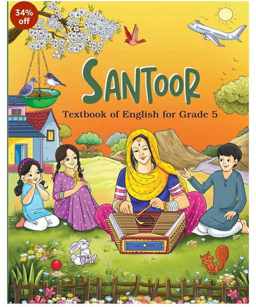Santoor - Textbook of English for Grade 5(NCERT)