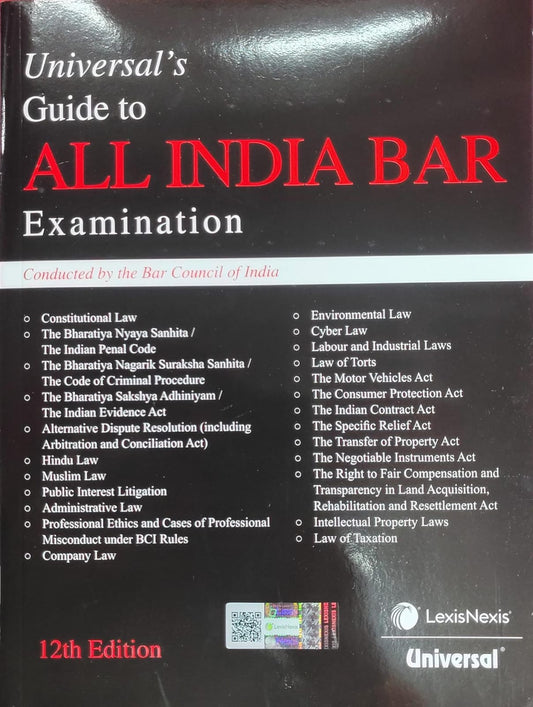 Universal's Guide to All India Bar Examination
