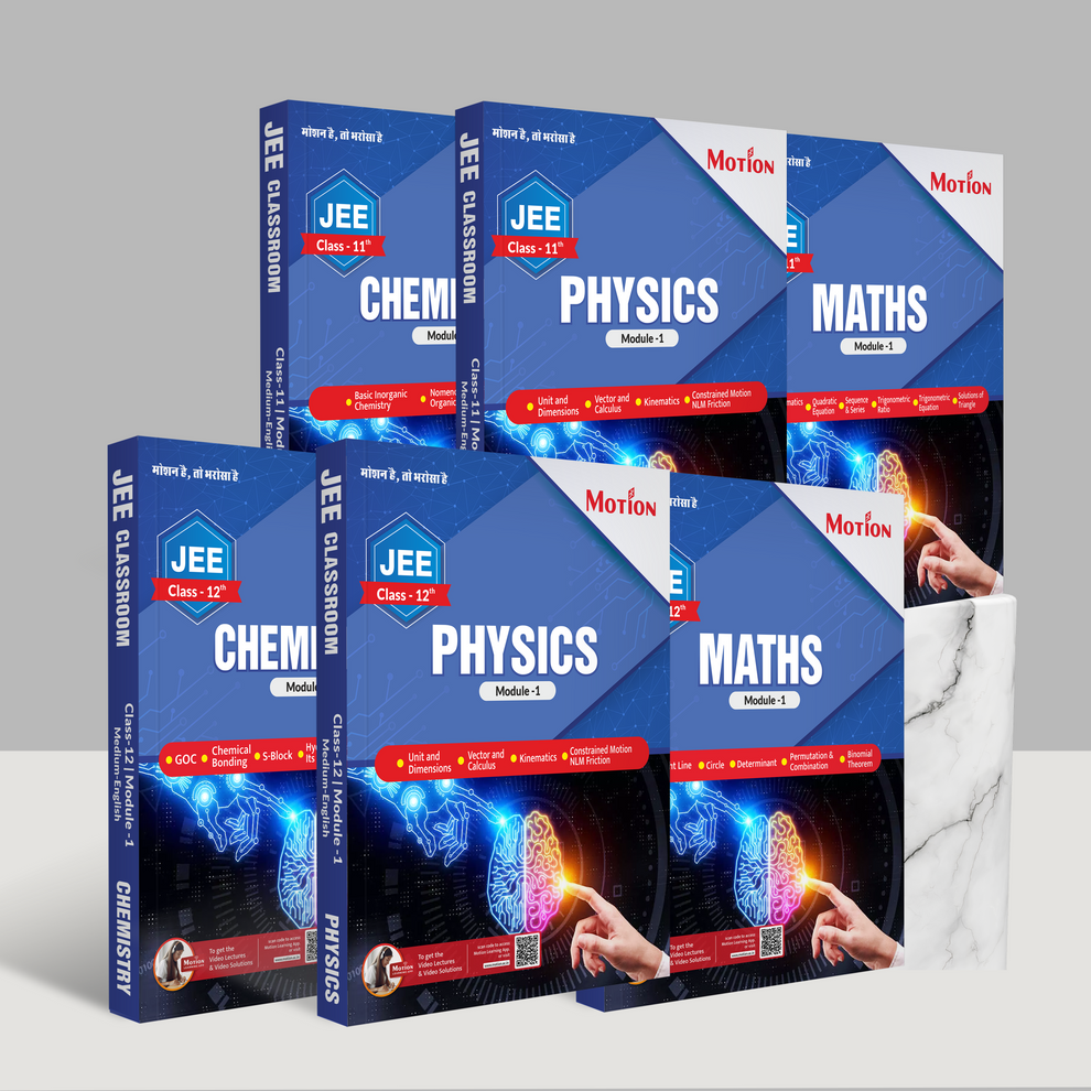 JEE Complete Study Material[ For 11th + 12th Class Students] [ Module-1 , Physics, Chemistry, Maths]( Motion)