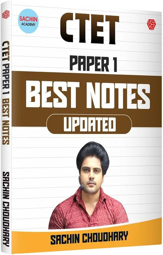CTET Paper 1 | Best Notes | Sachin Academy | Invincible
English