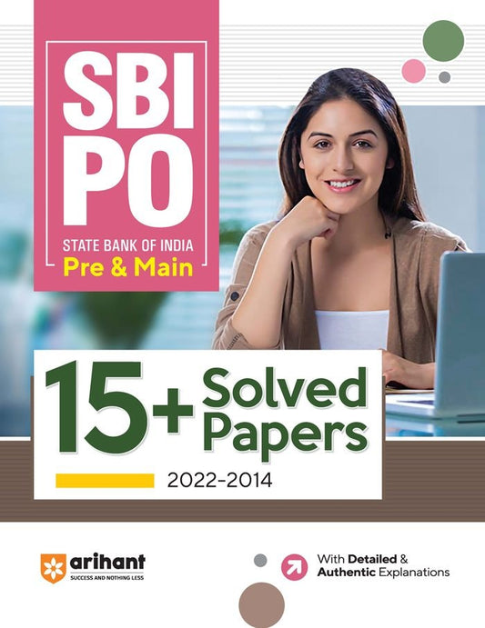SBI PO Pre & Main Exams | 15+ Solved Papers (2022-2014) | English Medium