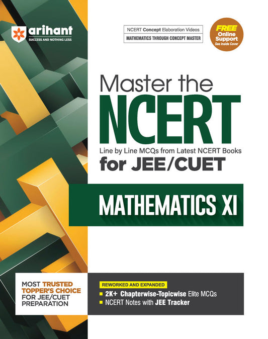 Master The NCERT Mathematics (Class-11) for JEE/CUET 2026 | Free Online Support | English Medium| Arihant