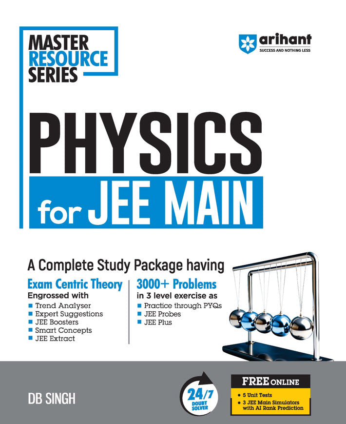 Master Resource Series - Physics for JEE Main & Advance 2025-26 | English Medium| By DB Singh