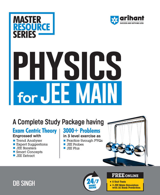 Master Resource Series - Physics for JEE Main & Advance 2025-26 | English Medium| By DB Singh