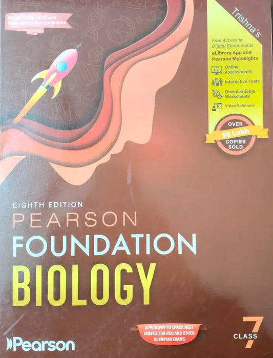 Pearson IIT Foundation Biology (Thirteenth Edition) for Class 7