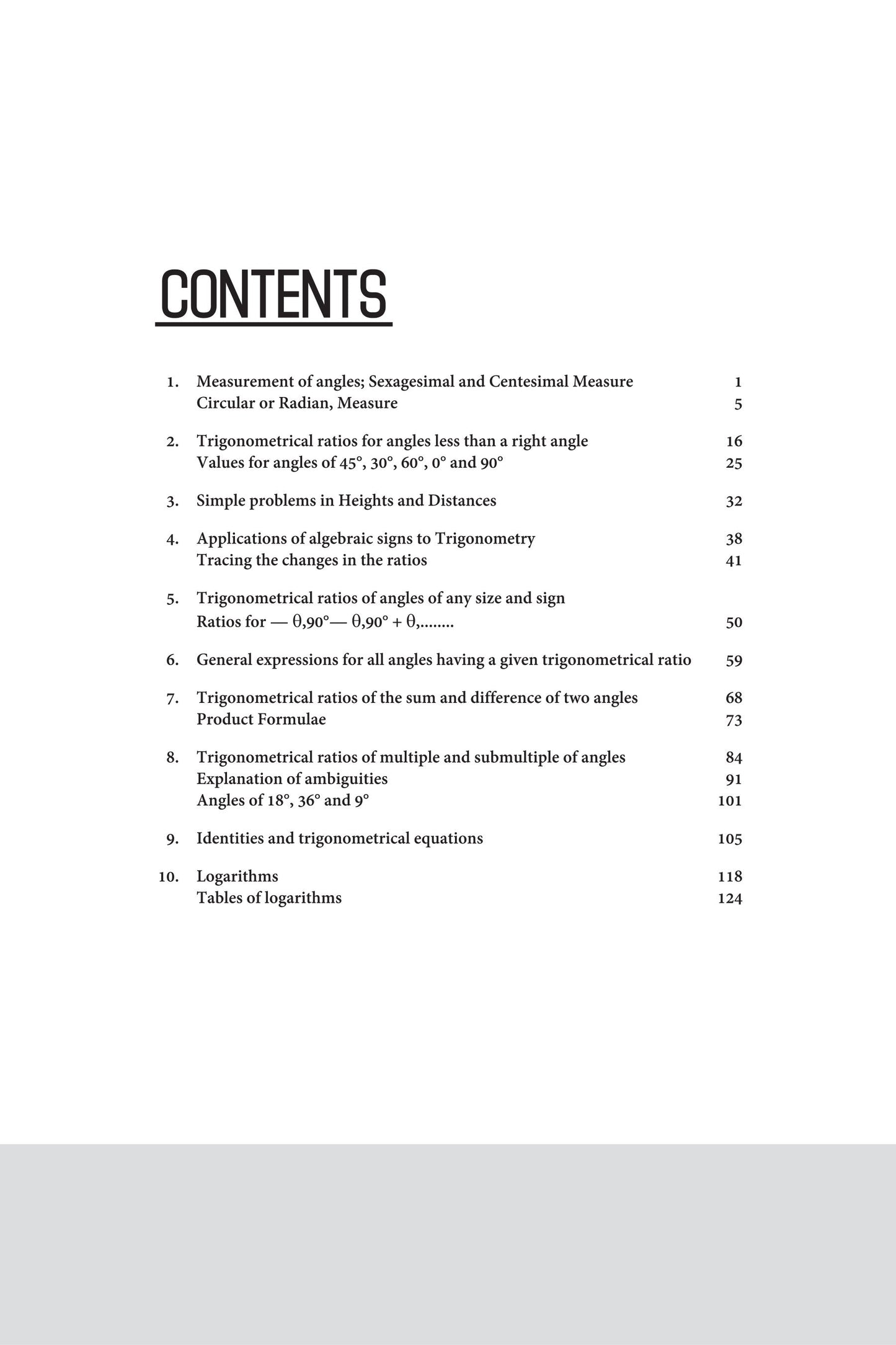 Classic Texts Series - Plane Trigonometry Part-1 | By SL LONEY