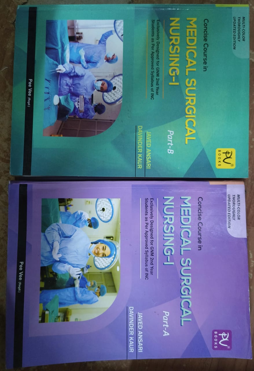 Concise Course in Medical Surgical Nursing-I Part-A+B
