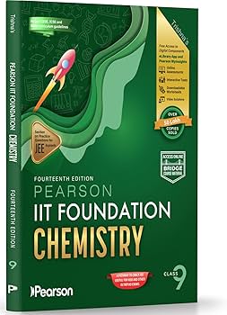 Pearson'26 IIT Foundation Class 9 Chemistry| |For JEE, NSO & Olympiad Exams|Includes JEE Practice Questions|Free acess - 8 Online Assessments, 34 ... Tests via Pearson MyInsights & elibrary