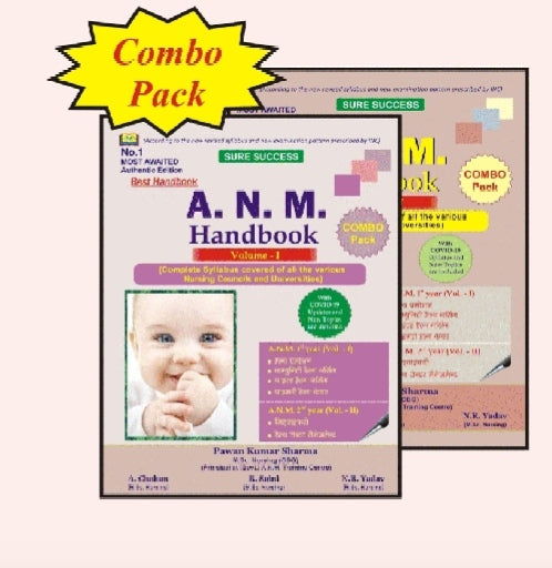 A.N.M. Handbook Volume - I & II Combo Pack  
_Complete Syllabus covered of all the various Nursing Councils and Universities_  
_SURE SUCCESS - MOST AWAITED Authentic Edition - Best Handbook_

_Authors: Pawan Kumar Shar