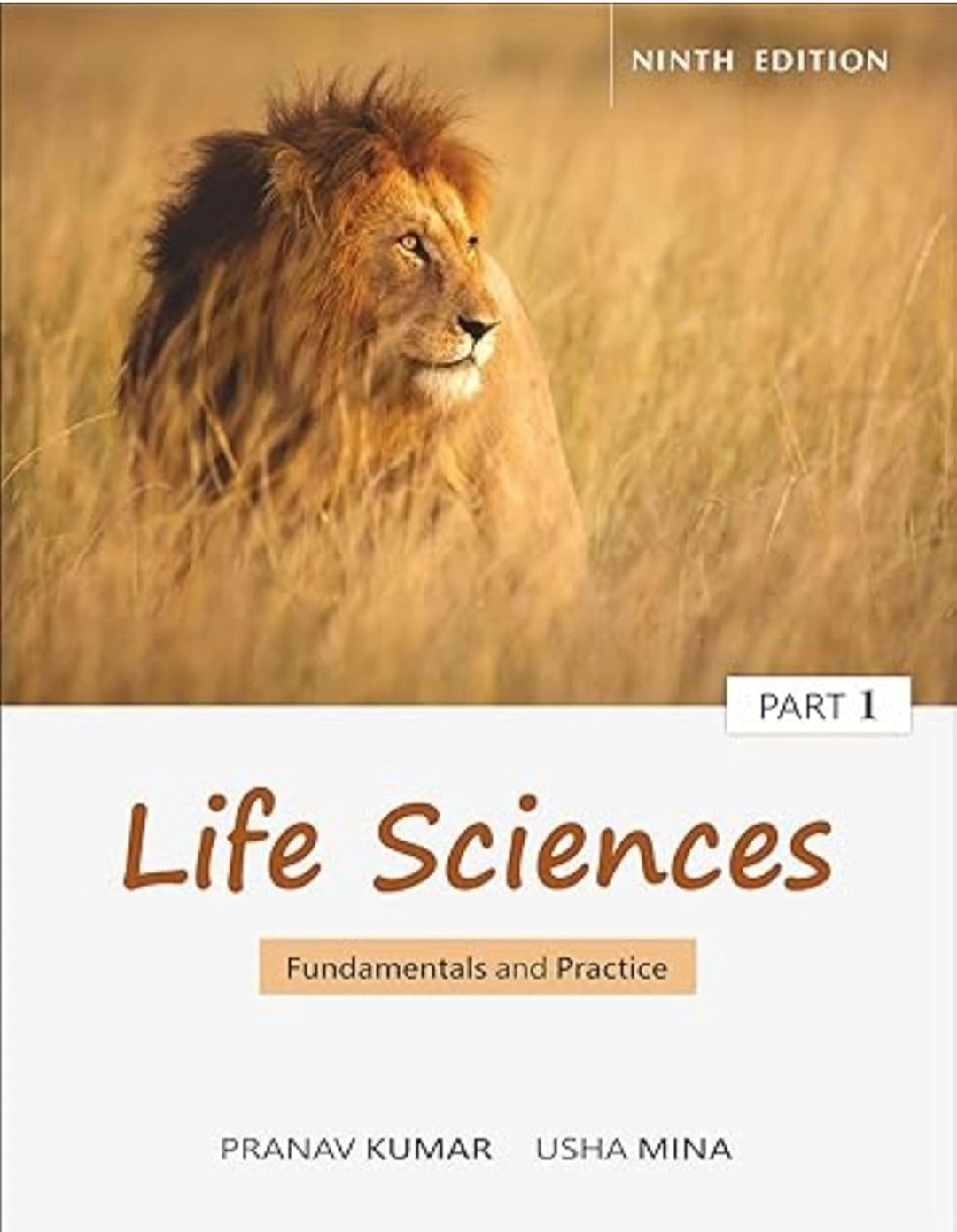 PATHFINDER LIFE SCEINCES FUNDAMENTALS AND PRACTICE PART - 1 NEW 9th EDITION 2024-25 BY PRANAV KUMAR & USHA MINA