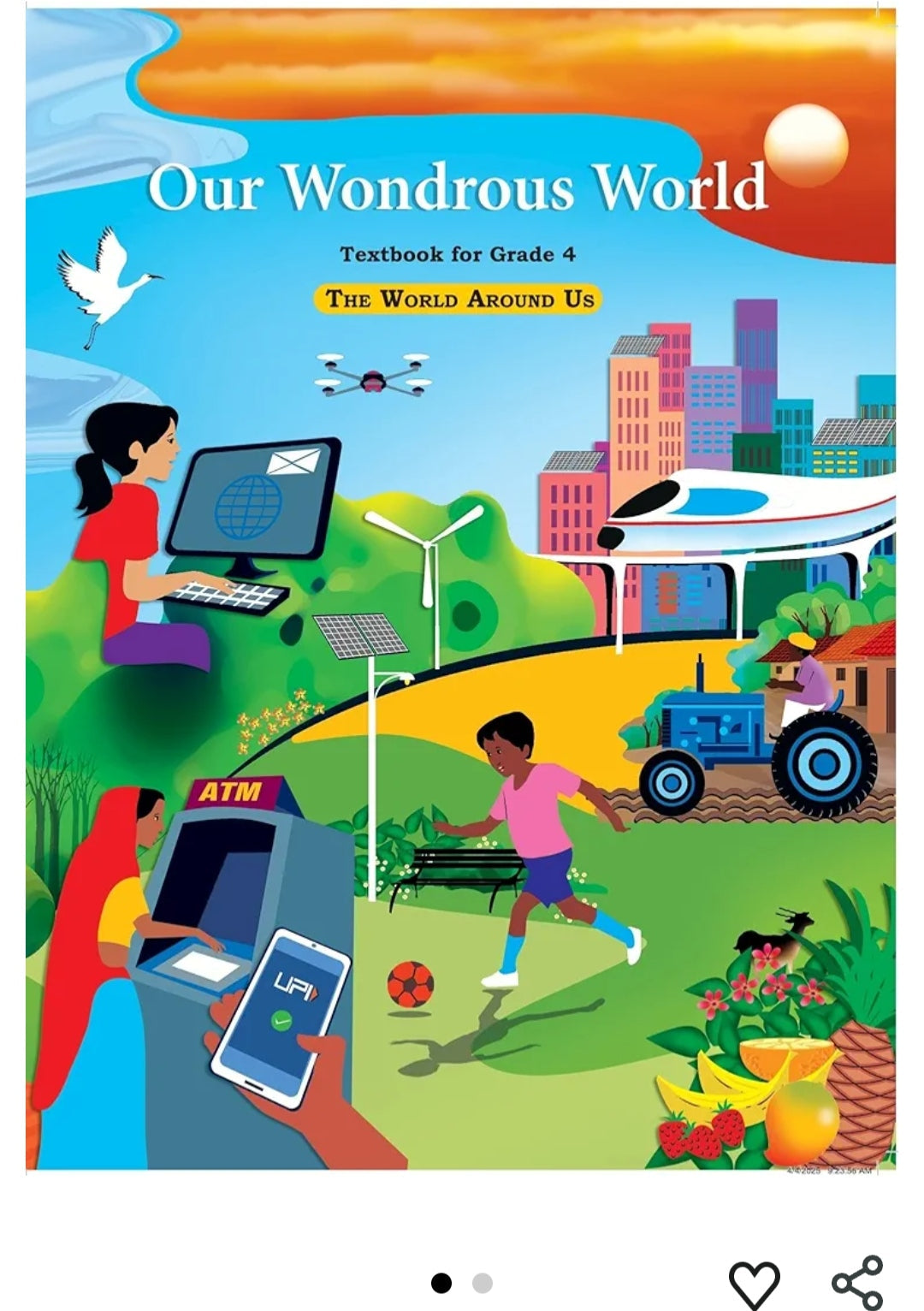 Our Wondrous World - The World Around Us - Textbook for Grade 4(NCERT)