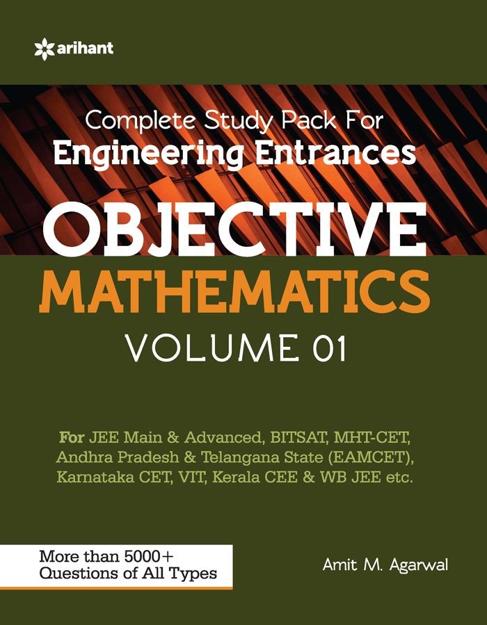 Complete Study Pack for Engineering Entrances Objective Mathematics (Volume 1) | By Amit M Agarwal