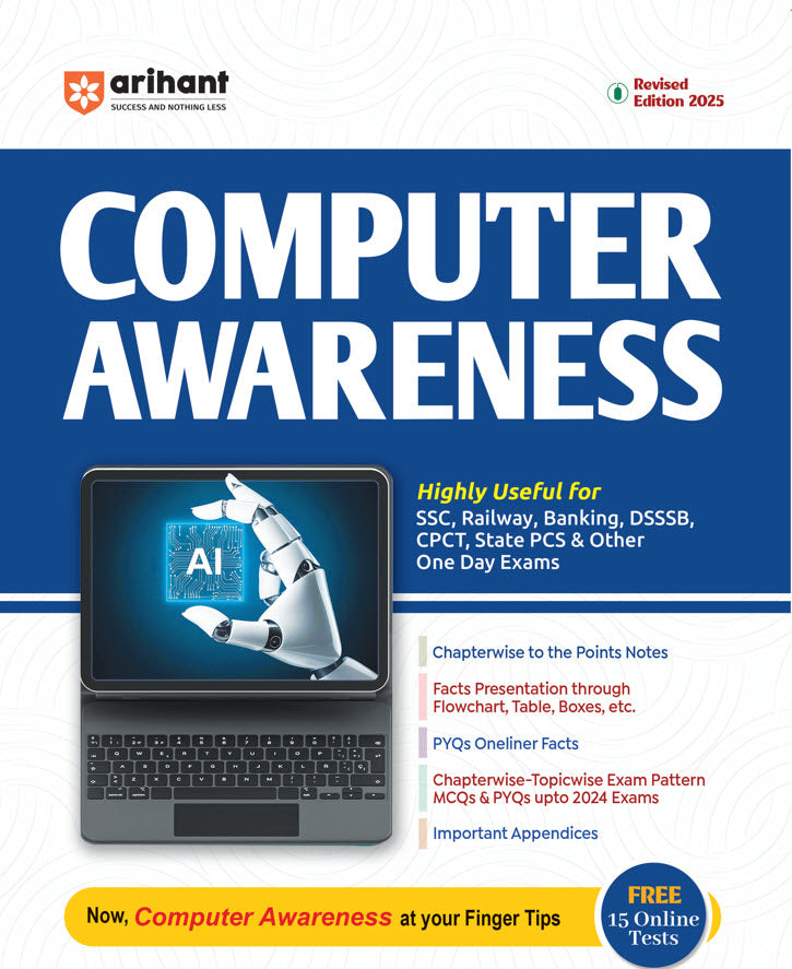 Computer Awareness | Revised Edition 2025 | English Medium