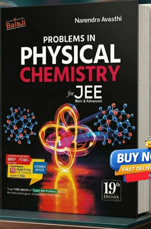 Problems in Physical Chemistry for JEE (Main and Advanced) | 19th Edition 2026 | Narendra Avasthi | Shri Balaji
