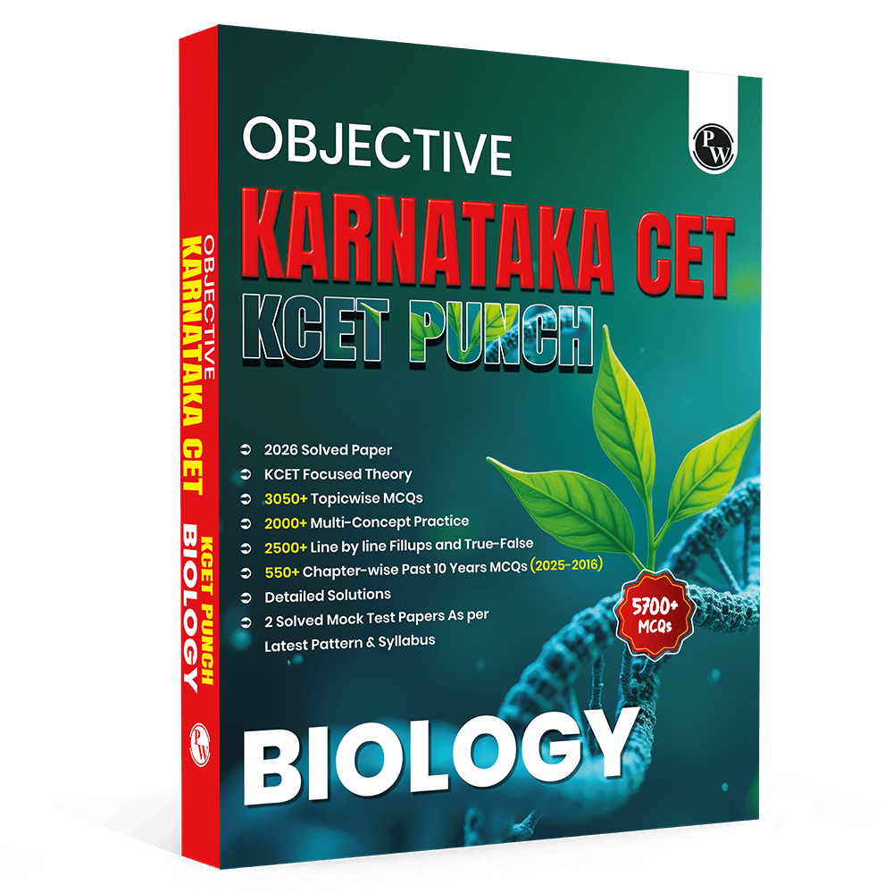 PW Karnataka CET (KCET) Objective NCERT Punch Biology For KCET 2027 Exam l Topicwise Theory with 5700+ MCQs | KCET 10 Years PYQs and Mock Tests
By PW