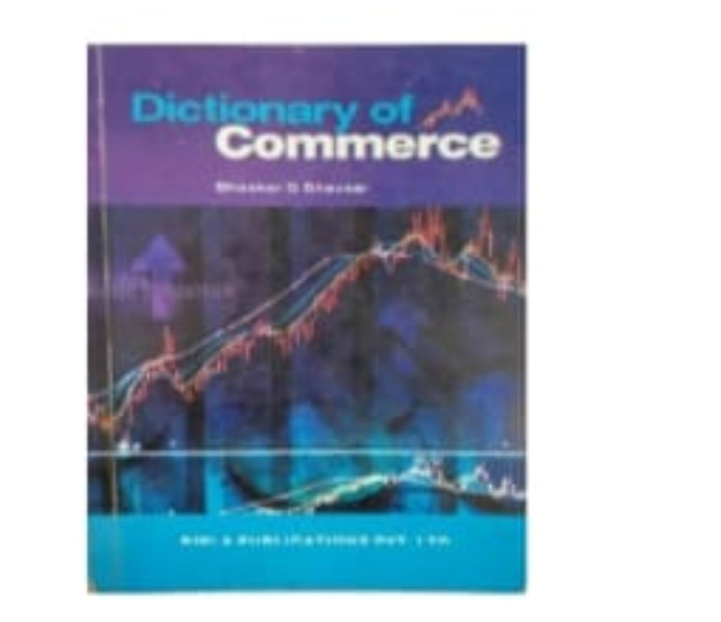 Dictionary of Commerce | Bhaskar G. Bhavsar | Birla Publications Pvt. Ltd.